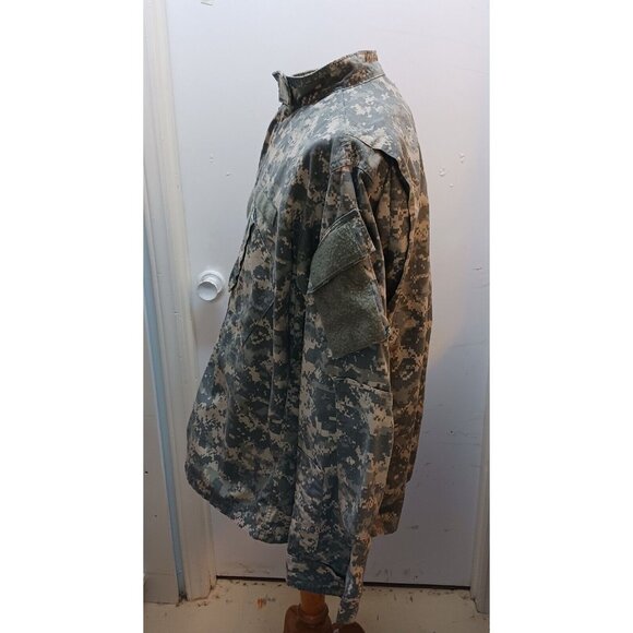 Army Combat Coat Uniform Camo Men's XL Team Soldier Certified Gear 5 Pockets Zip - Picture 2 of 14